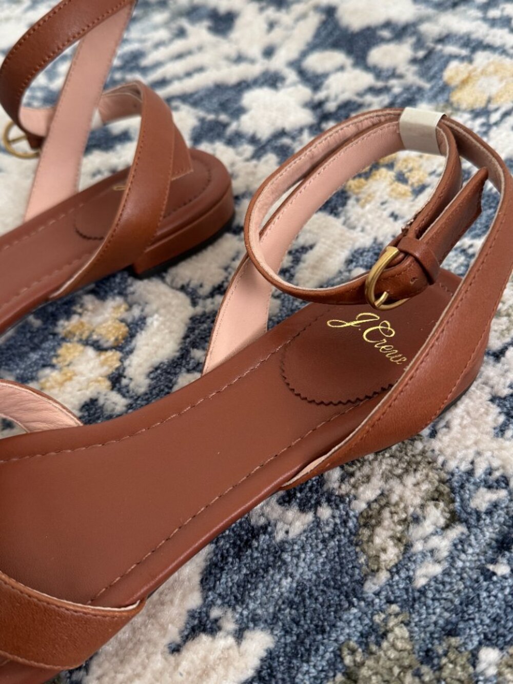 J.Crew Abbie Cross Strap Sandal | Size 9 | BRAND NEW - Picture 11 of 14